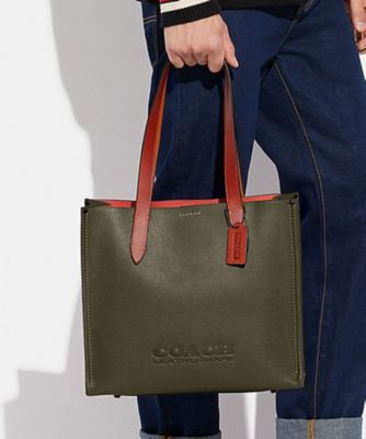 ＜COACH＞リレー　トート　３４